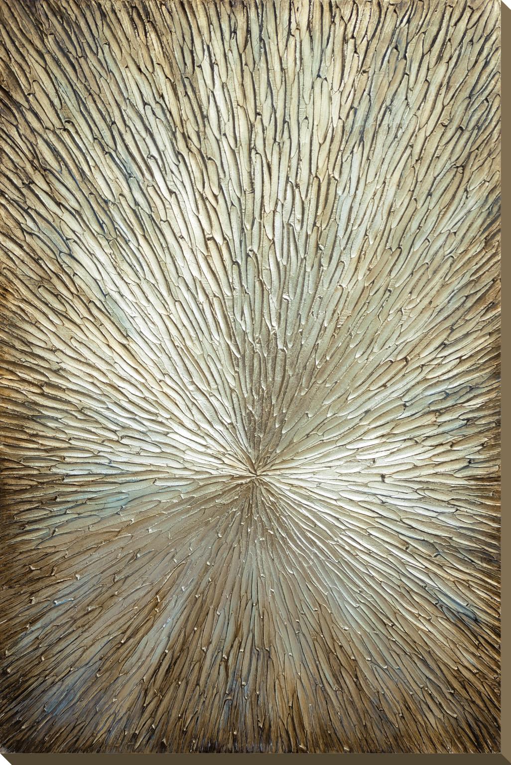 Hand Painted Textured Canvas Curated Canvas