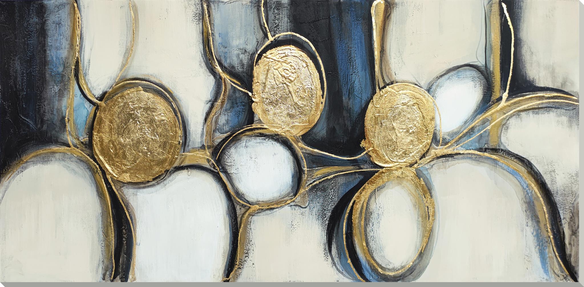 Hand Painted Textured Canvas Curated Canvas