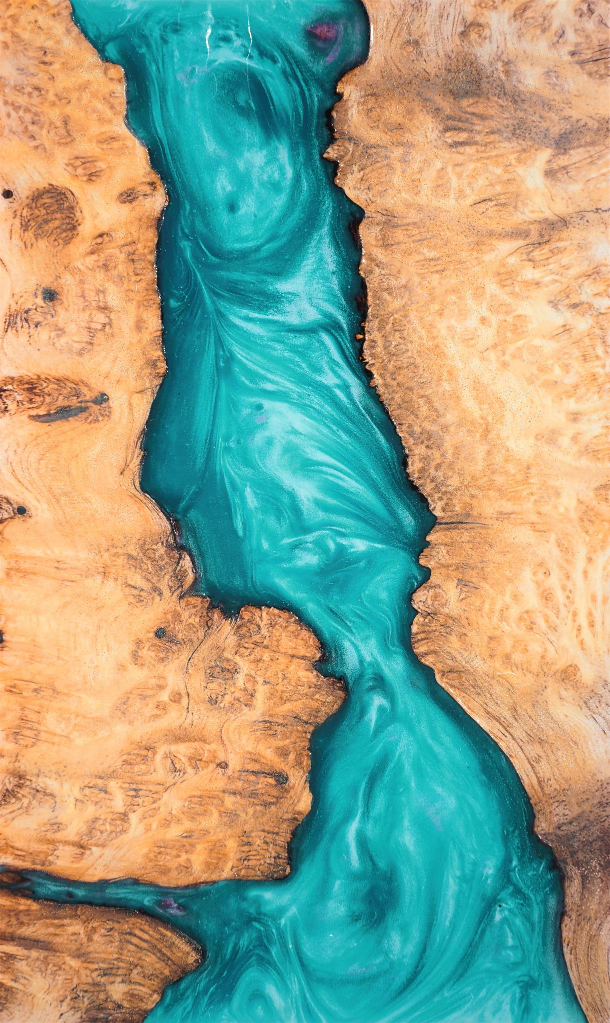 Hand Painted Textured Canvas Curated Canvas