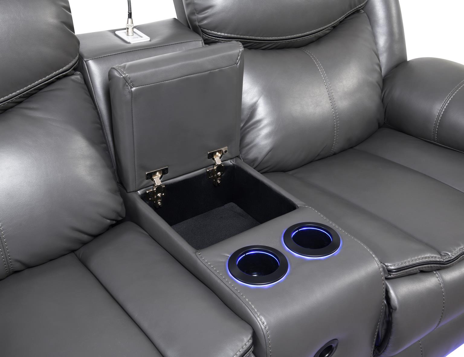 Altari Gray Power Reclining Living Collection