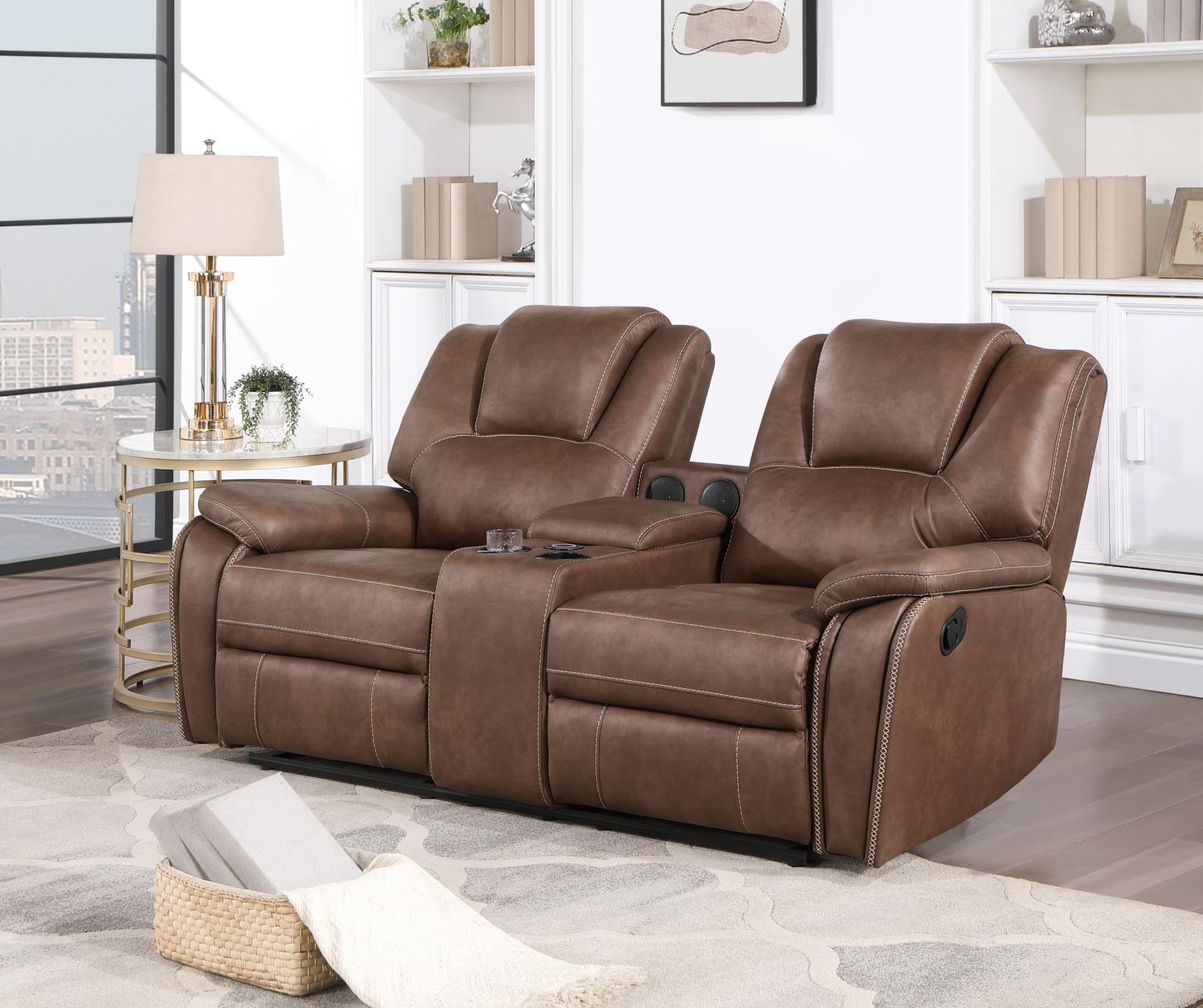 Bence Brown Reclining Living Collection