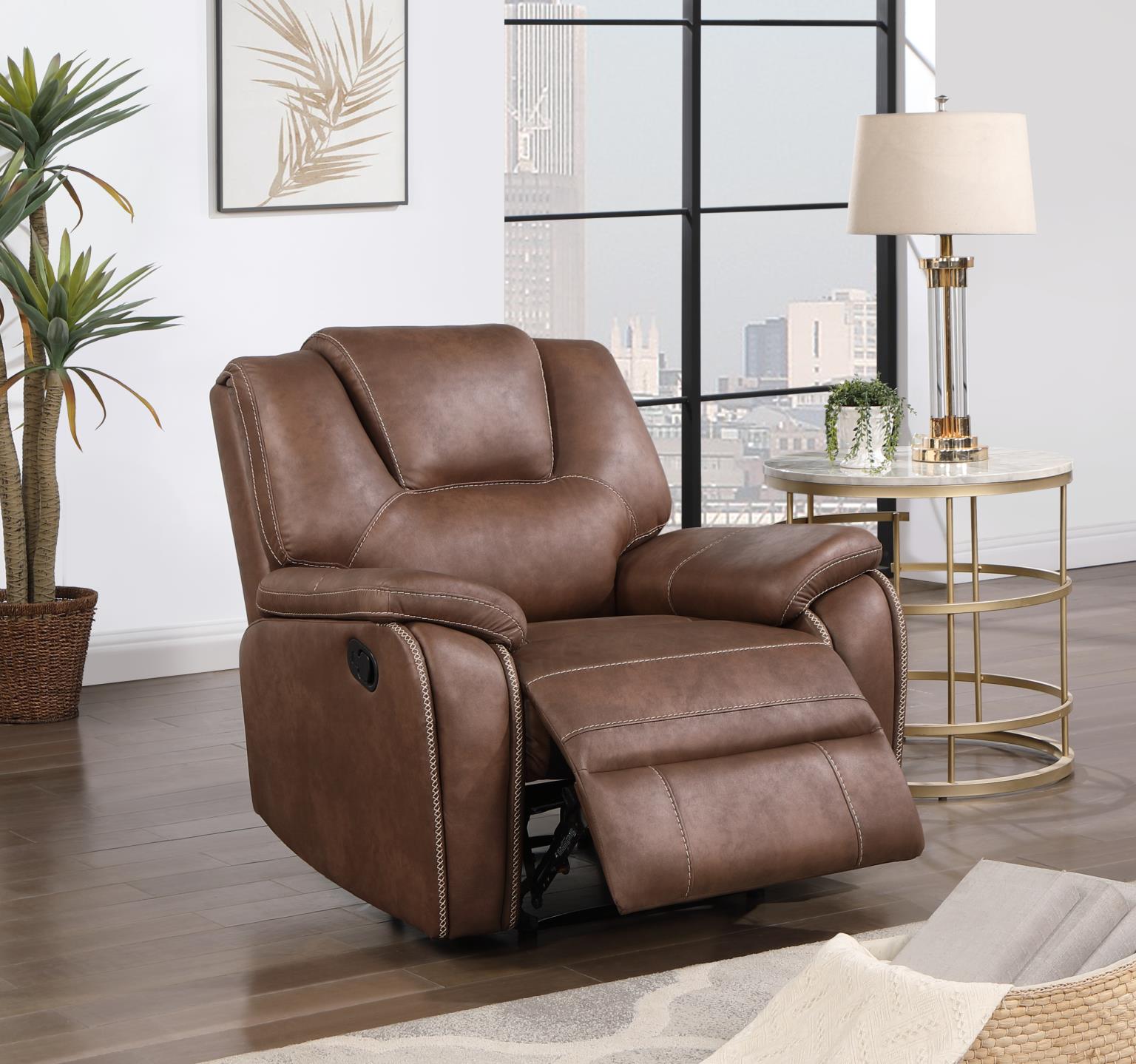Bence Brown Reclining Living Collection