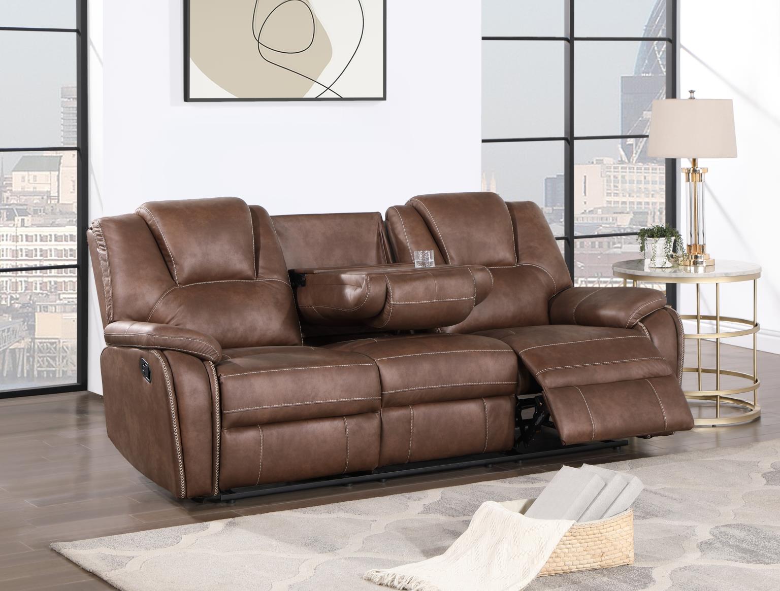 Bence Brown Reclining Living Collection