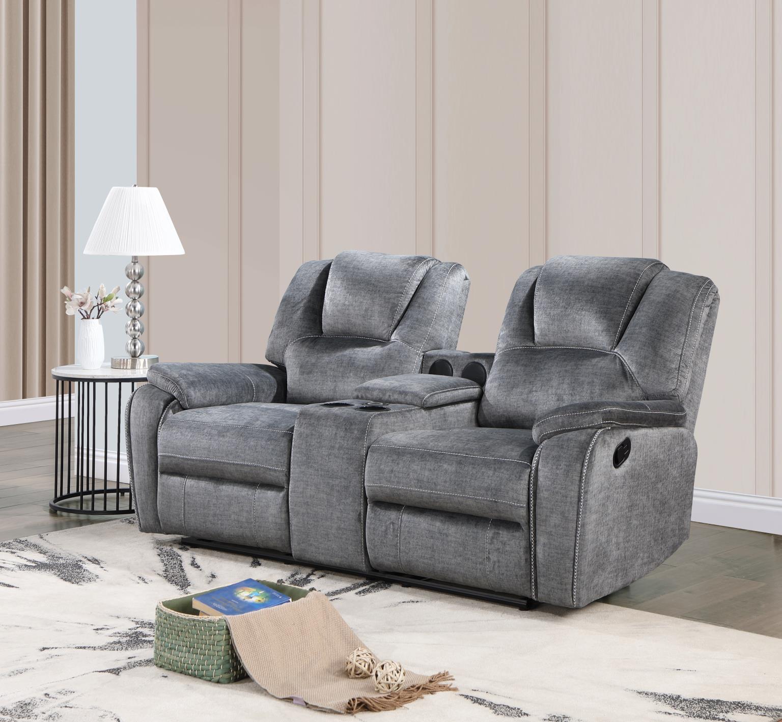 Bence Gray Reclining Living Collection