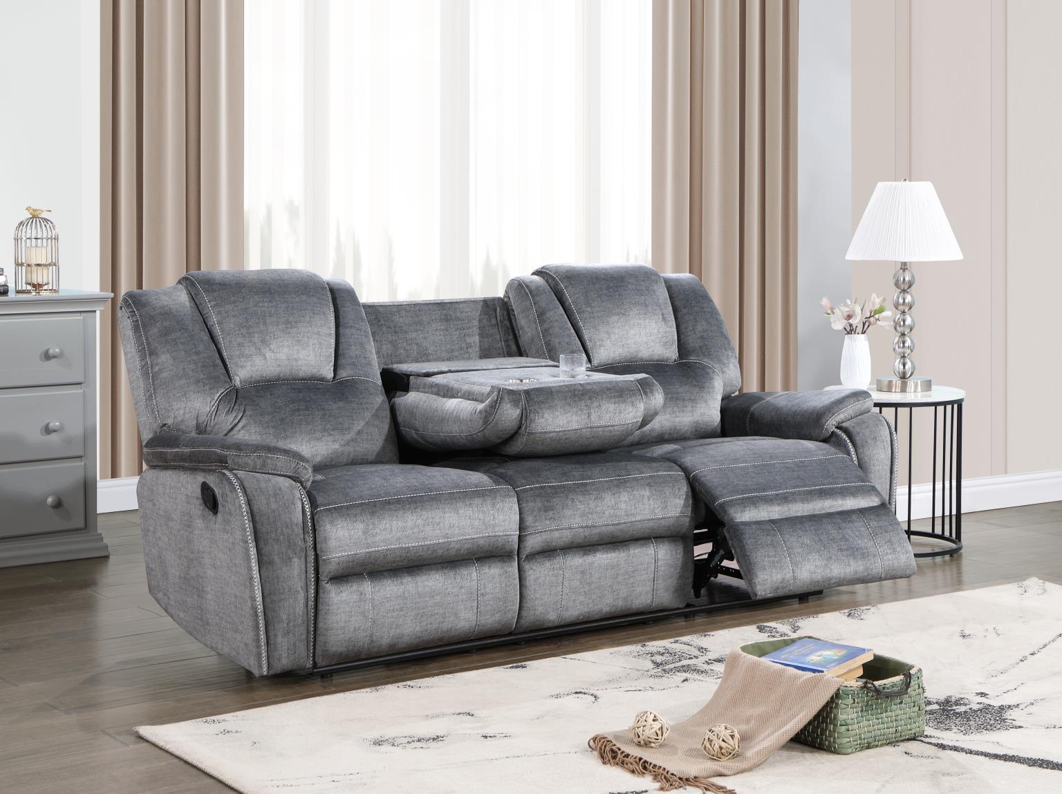 Bence Gray Reclining Living Collection