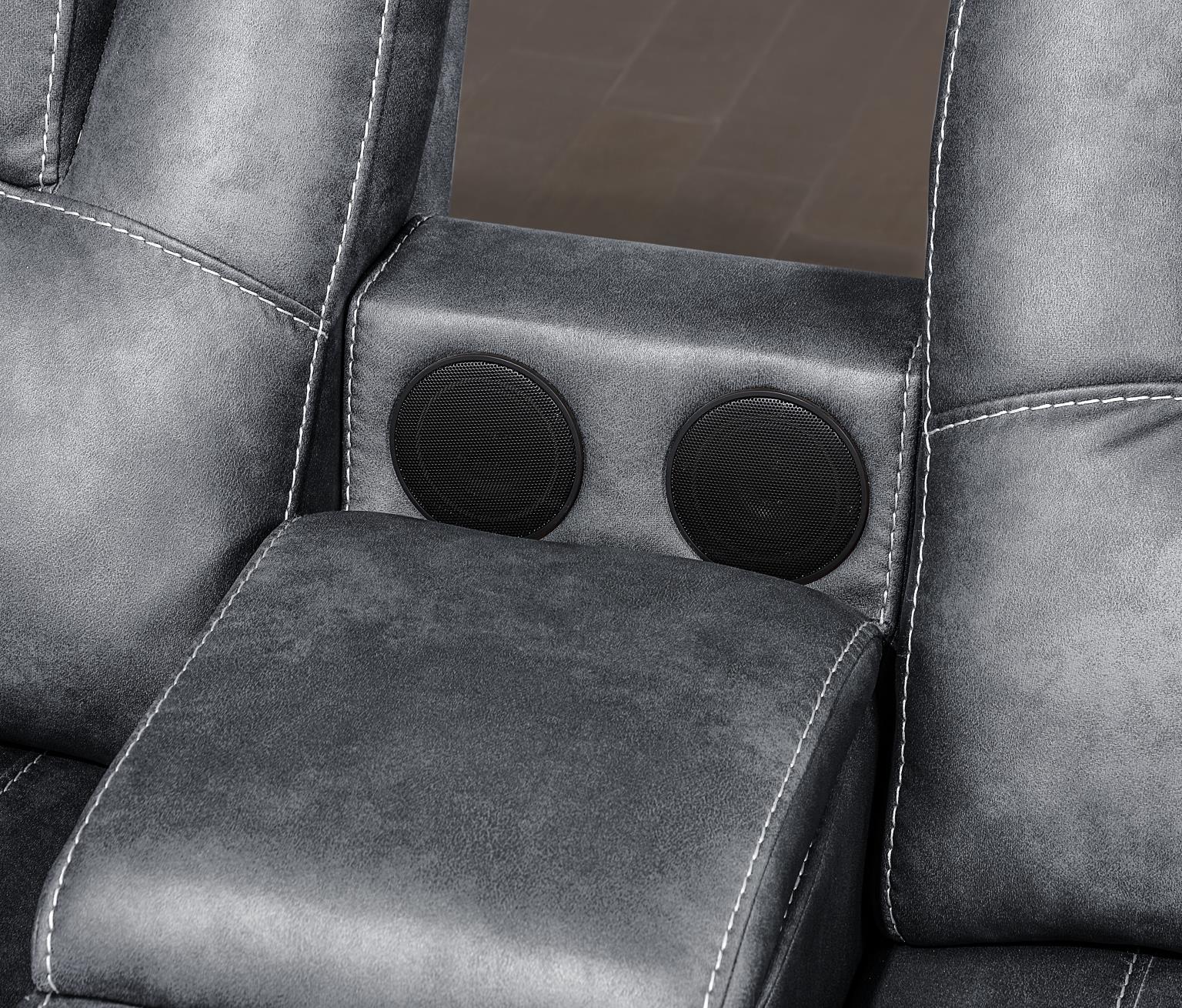 Bence Gray Reclining Living Collection