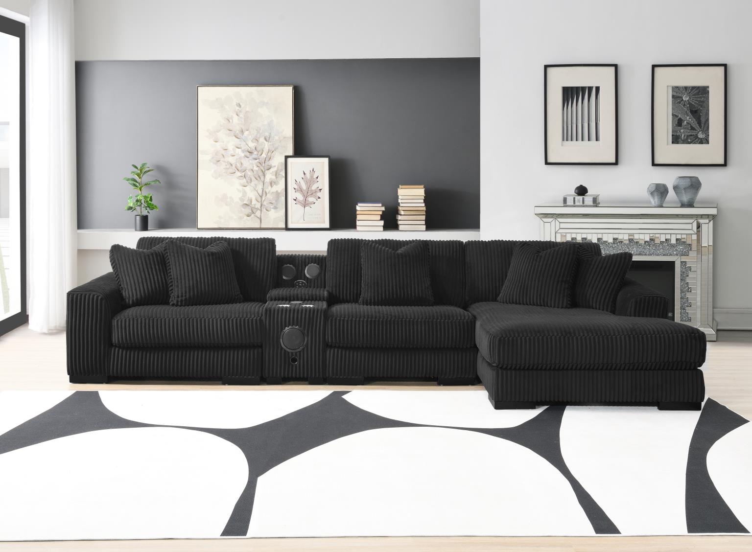 Bowie Ebony Living Collection