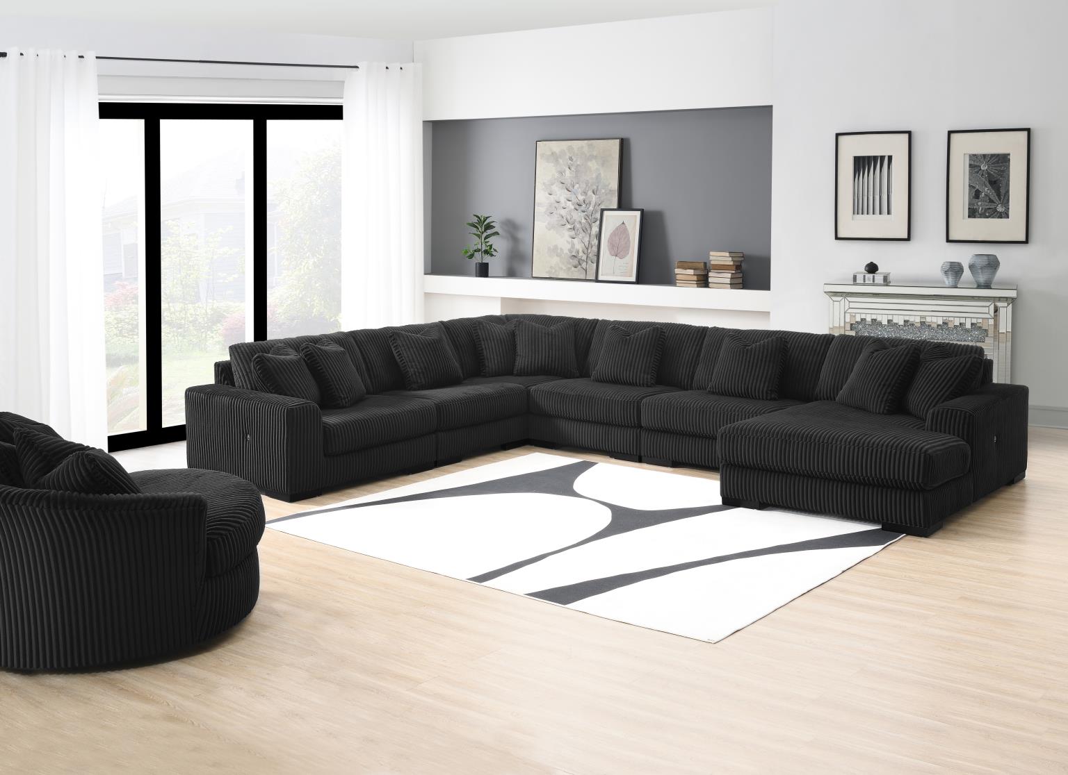 Bowie Ebony Living Collection