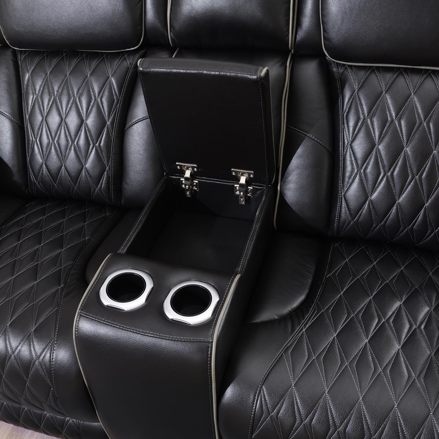 Portia Power Reclining Sofa-Power Reclining Loveseat Living Collection