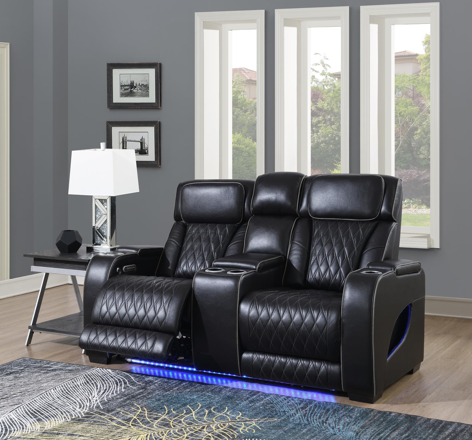 Portia Power Reclining Sofa-Power Reclining Loveseat Living Collection