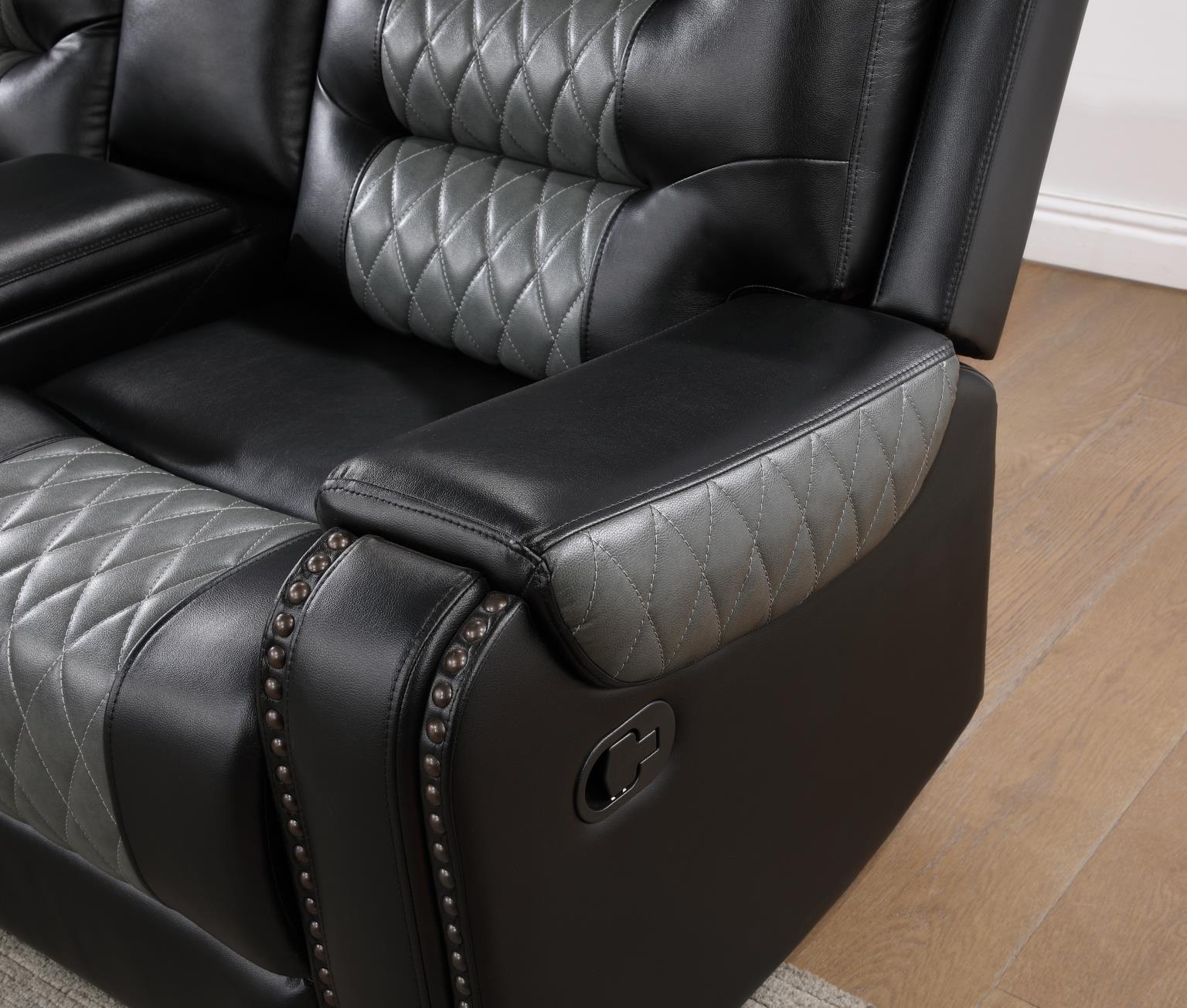 Vanessa Motion 3 Pc Sectional Living Collection