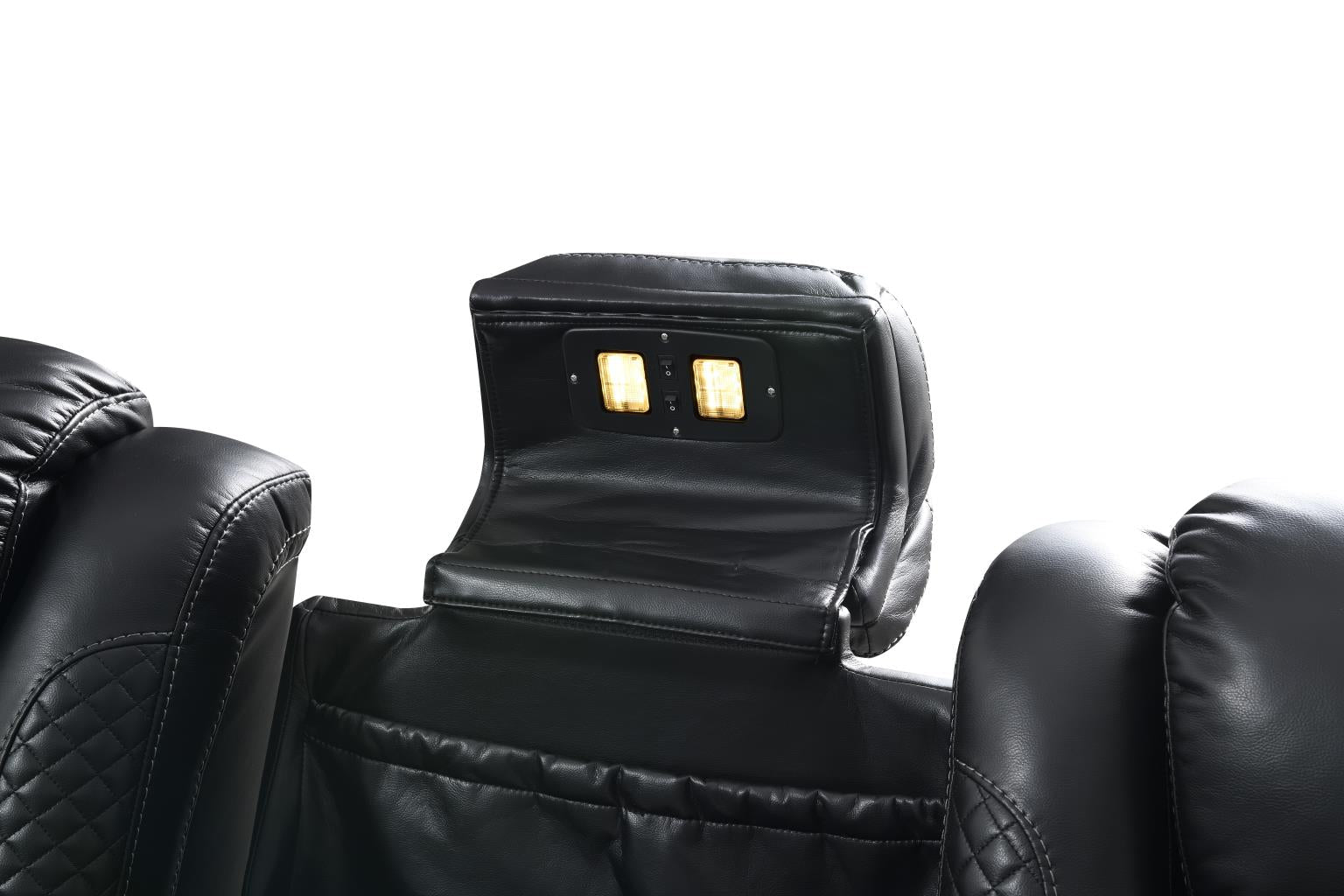 Hunnley Black Power Reclining Living Collection