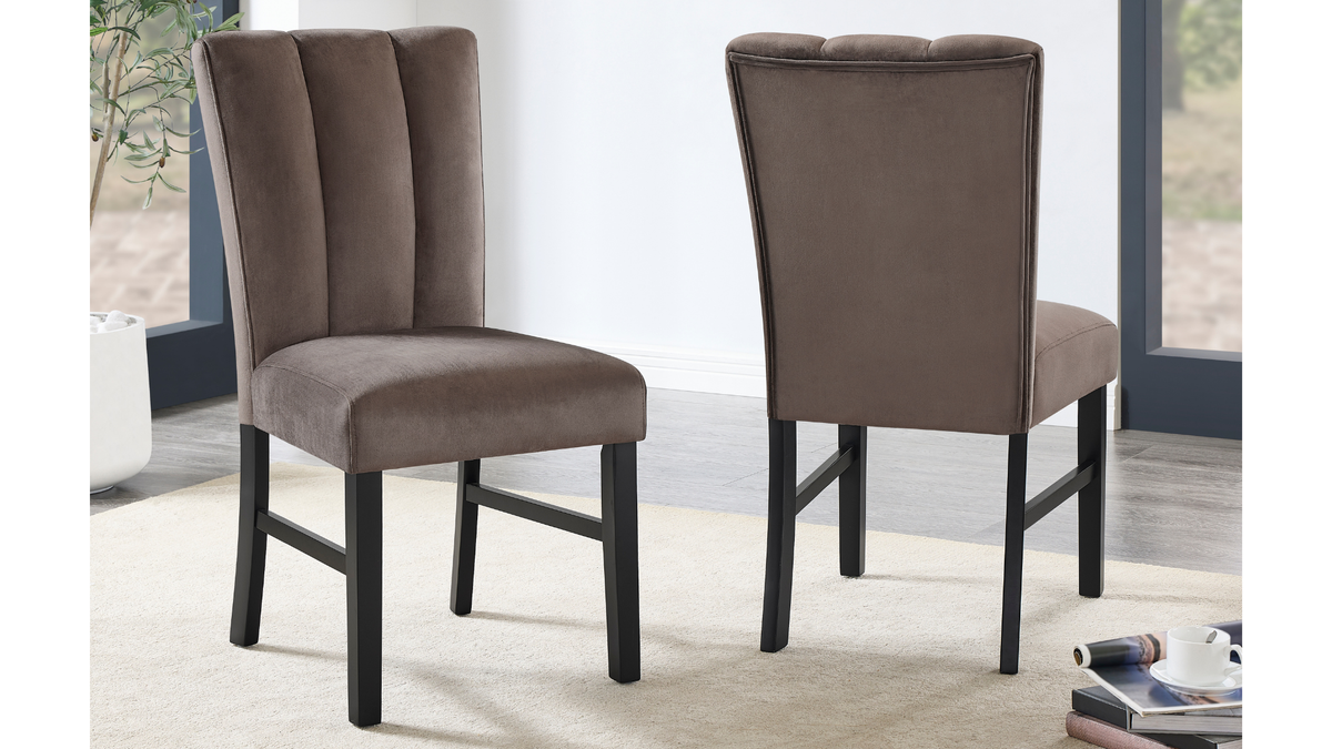 Cosmo Faux Marble Dining Set — Bench Option