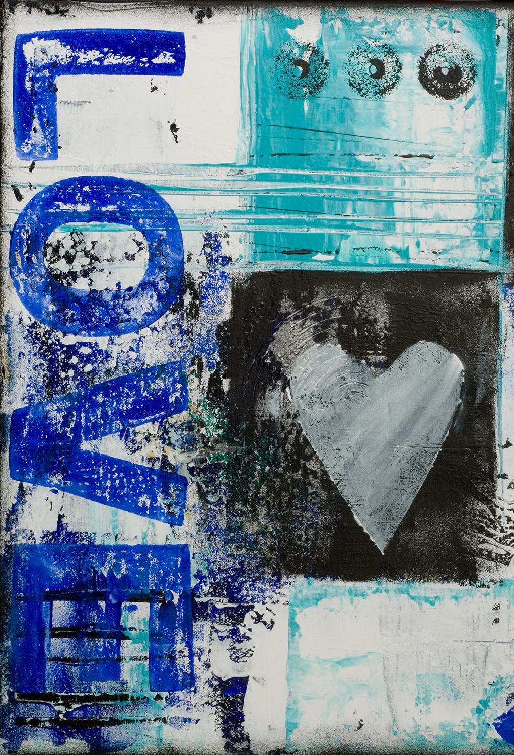 Gallery Wrapped Giclee On Canvas 30% Knife Texture Curated Canvas