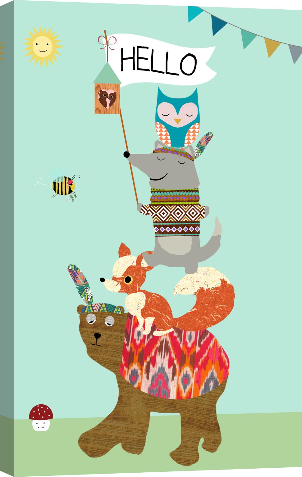 Gallery Wrapped Giclee On Canvas 1.5" Stretcher Bar Curated Canvas