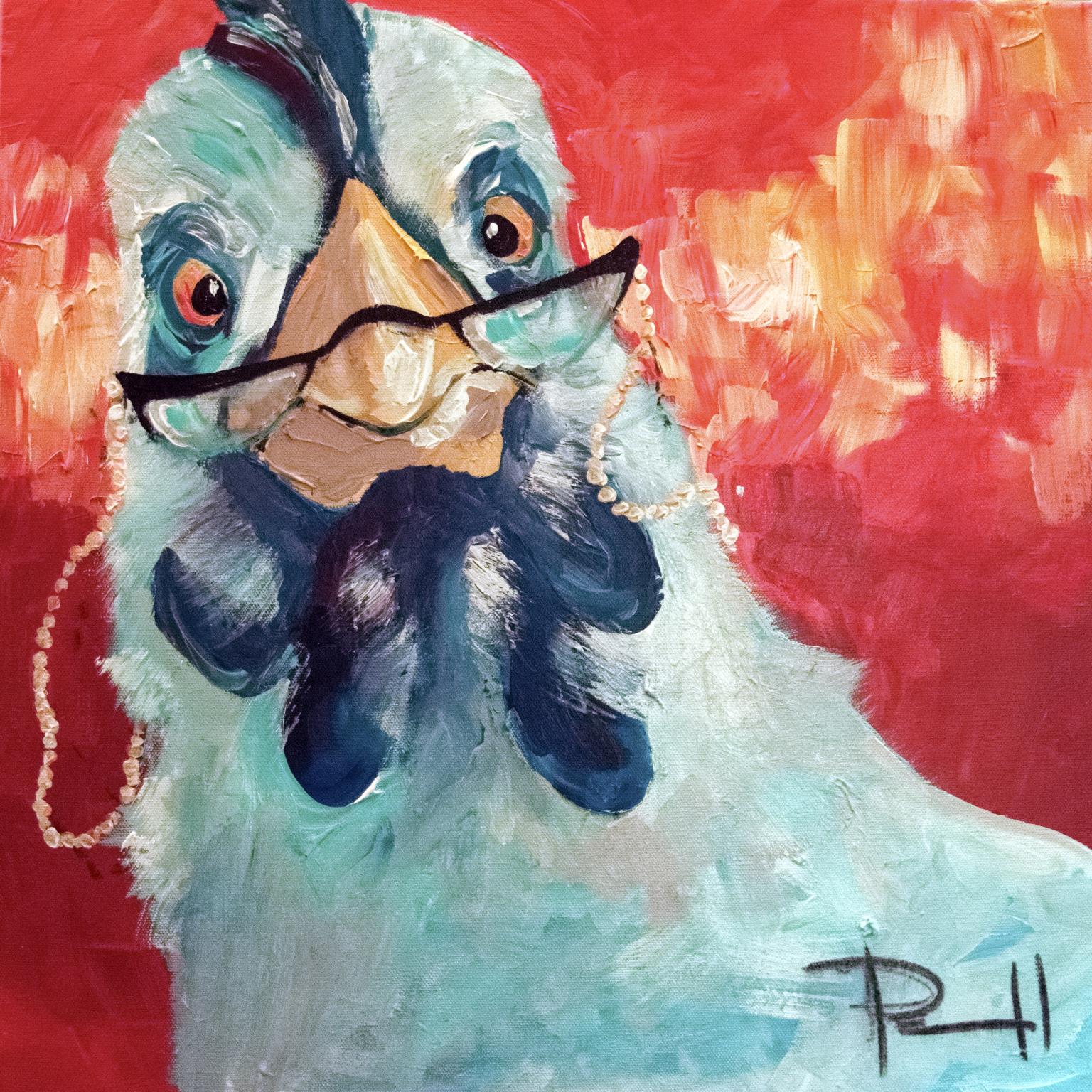 Gallery Wrapped Giclee On Canvas 30% Knife Texture 1.5" Stretcher Bar Curated Canvas