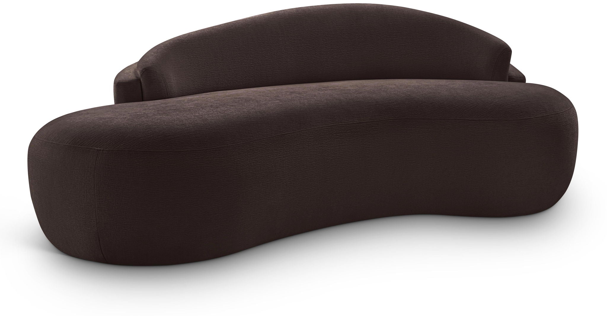 Caspian - Chenille Fabric Upholstered Loveseat