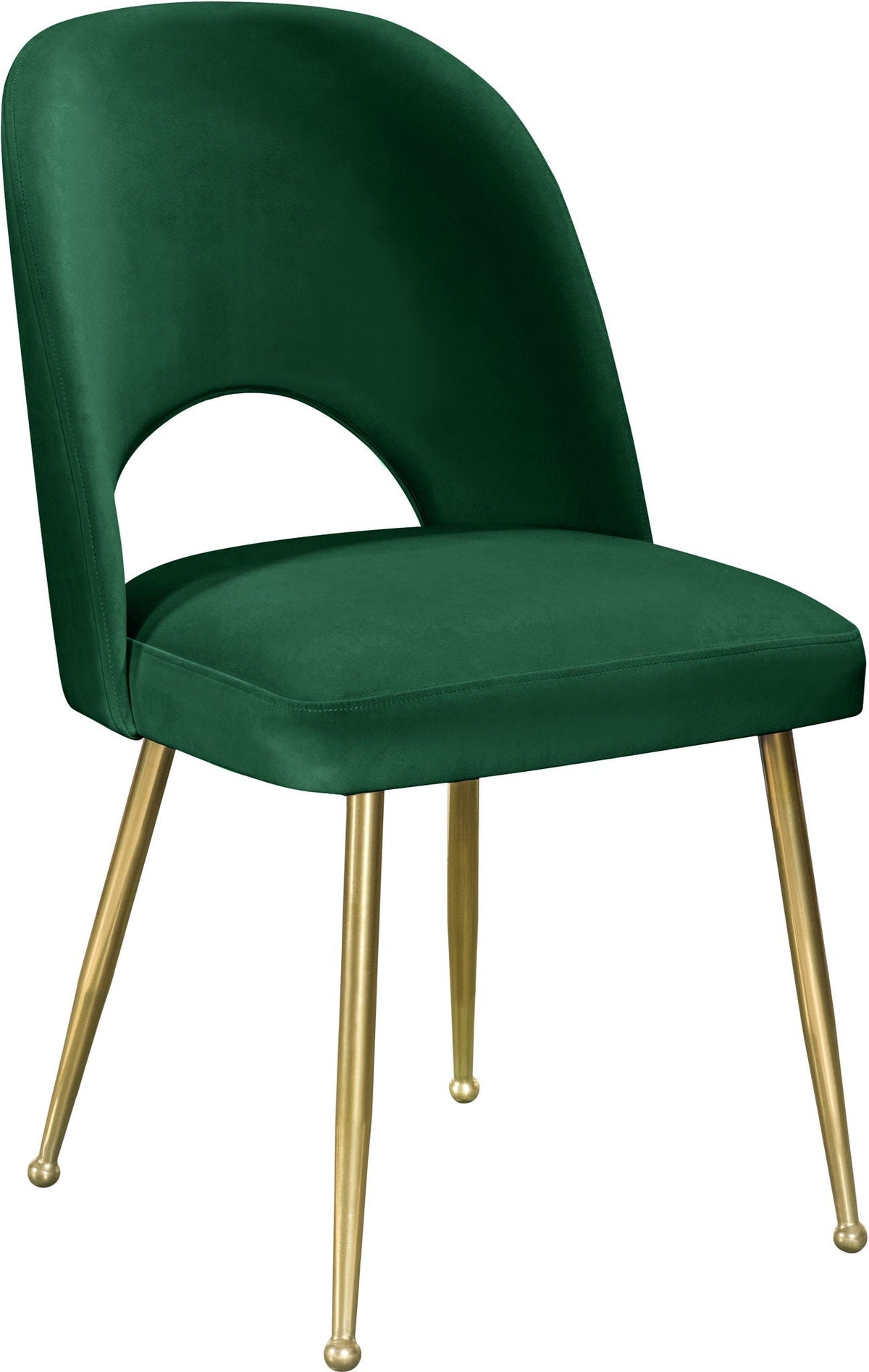 Logan - Dining Chair (Set of 2) with Gold Legs