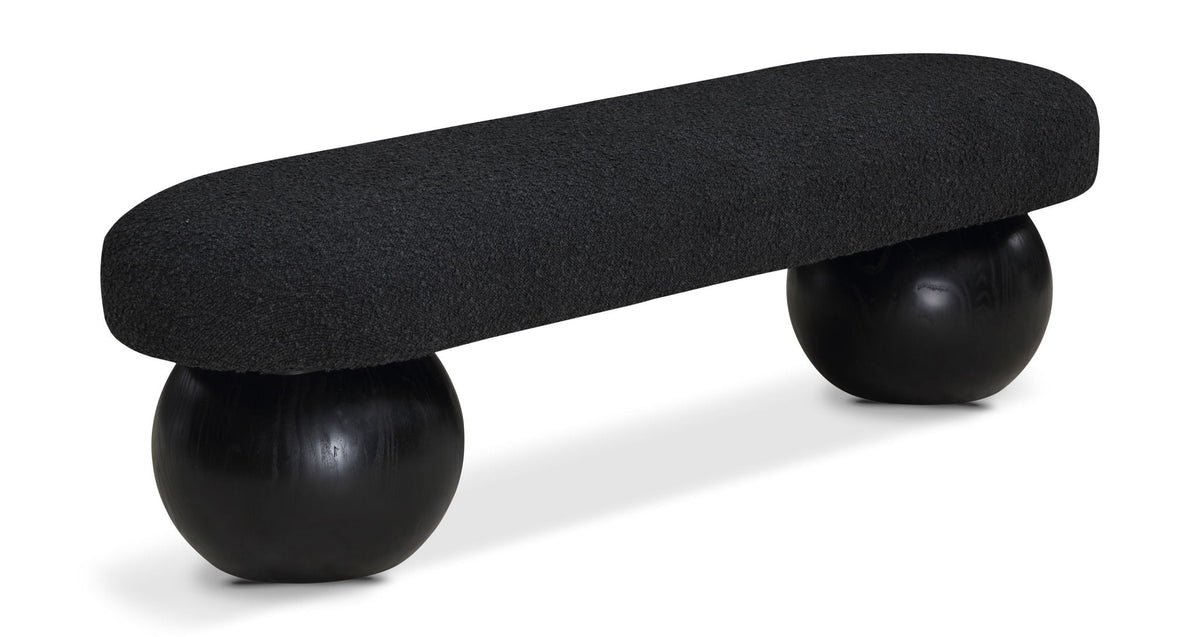 Bowie - Bench with Black Legs
