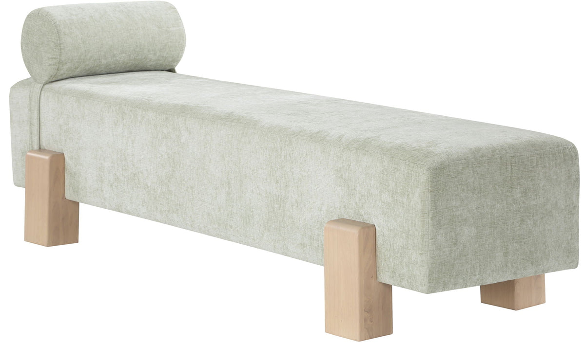 Edison - Bench with Light Brown Base