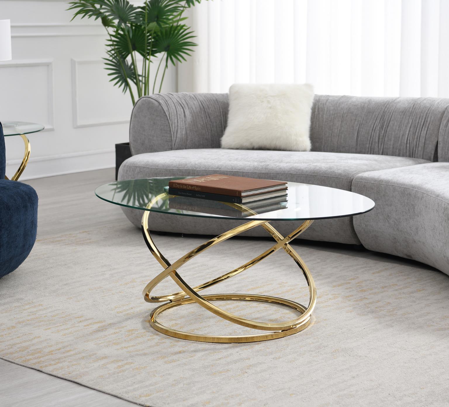 T303 Gold Table Set (Set of 3)