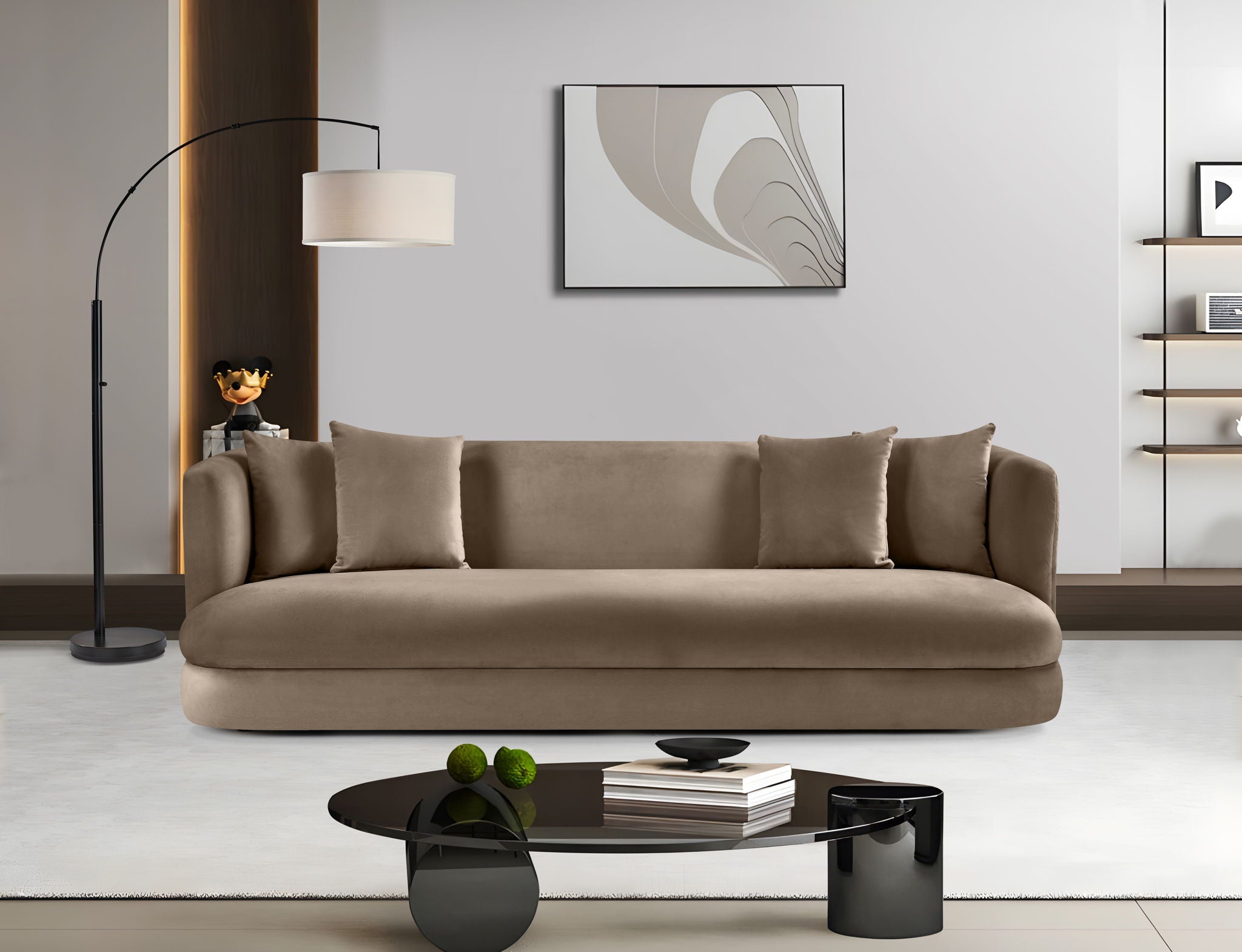 Alder - Velvet Sofa