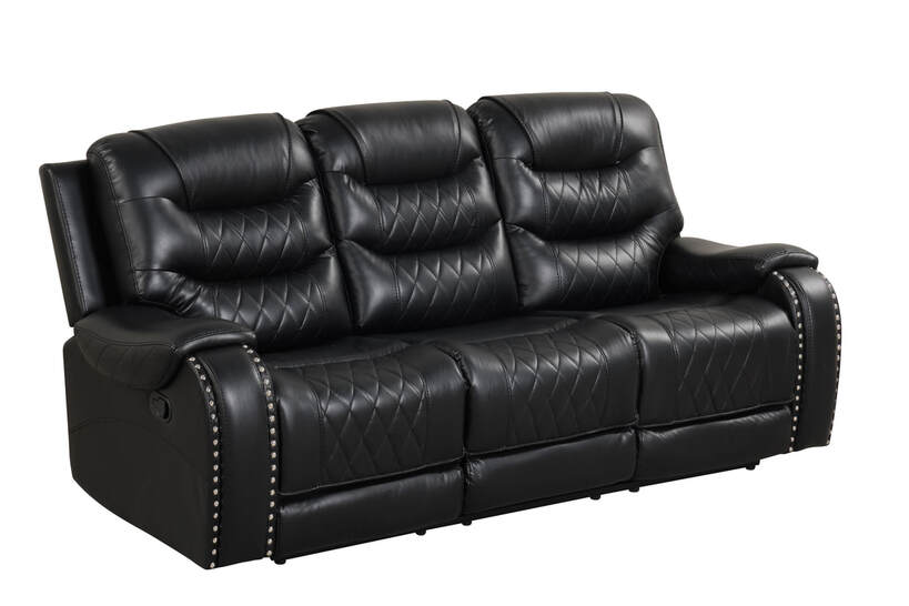 Ashley2001 Oversized 3PC Reclining Set — Drop-Down Table & USB Charging