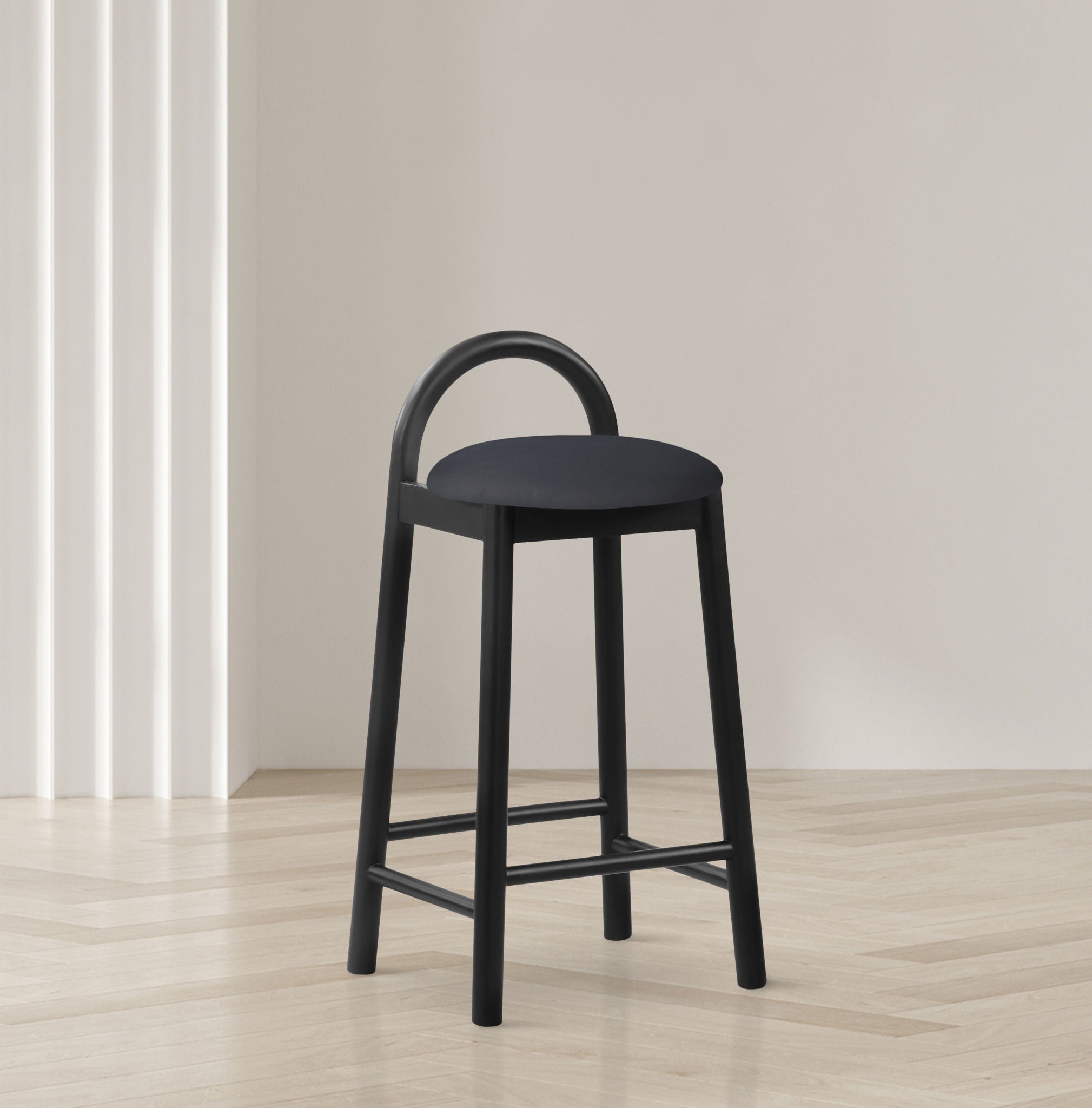 Calvin - Stool - Black Legs
