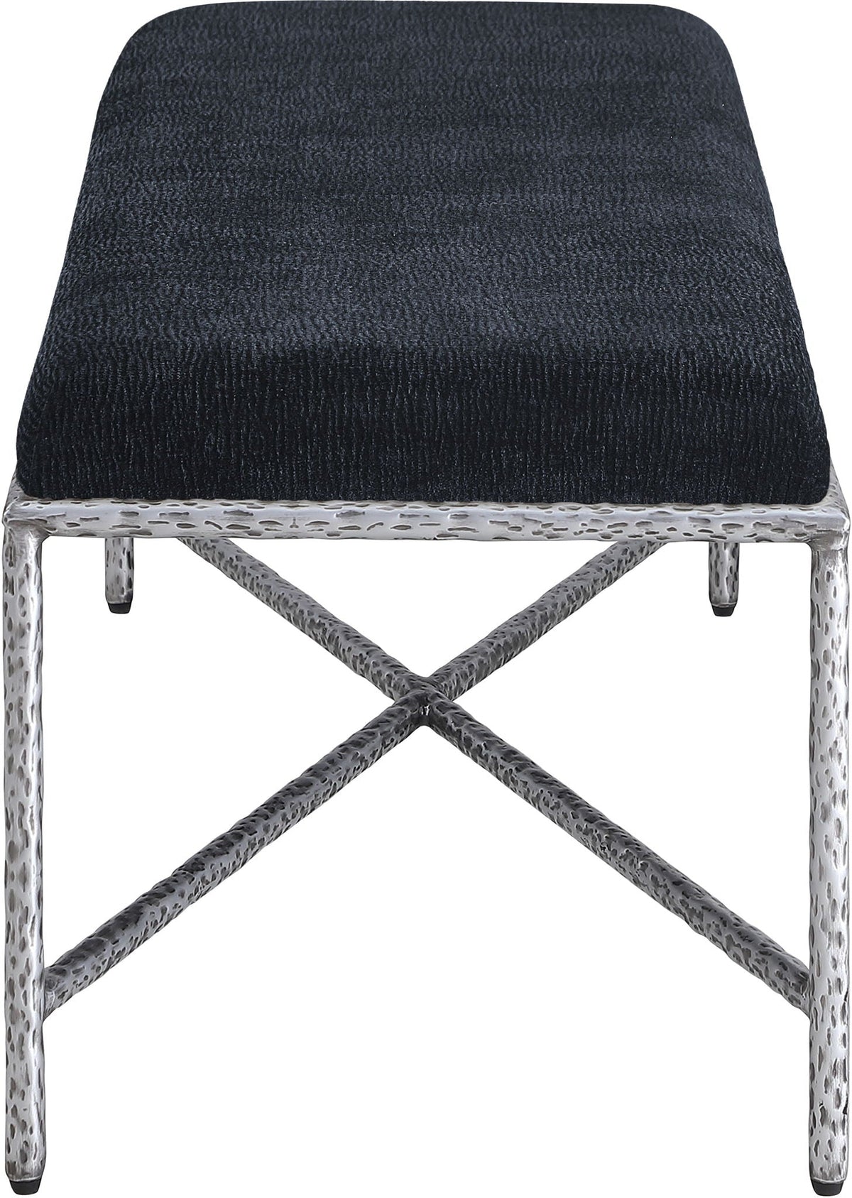 Valley - Bench with Silver Frame