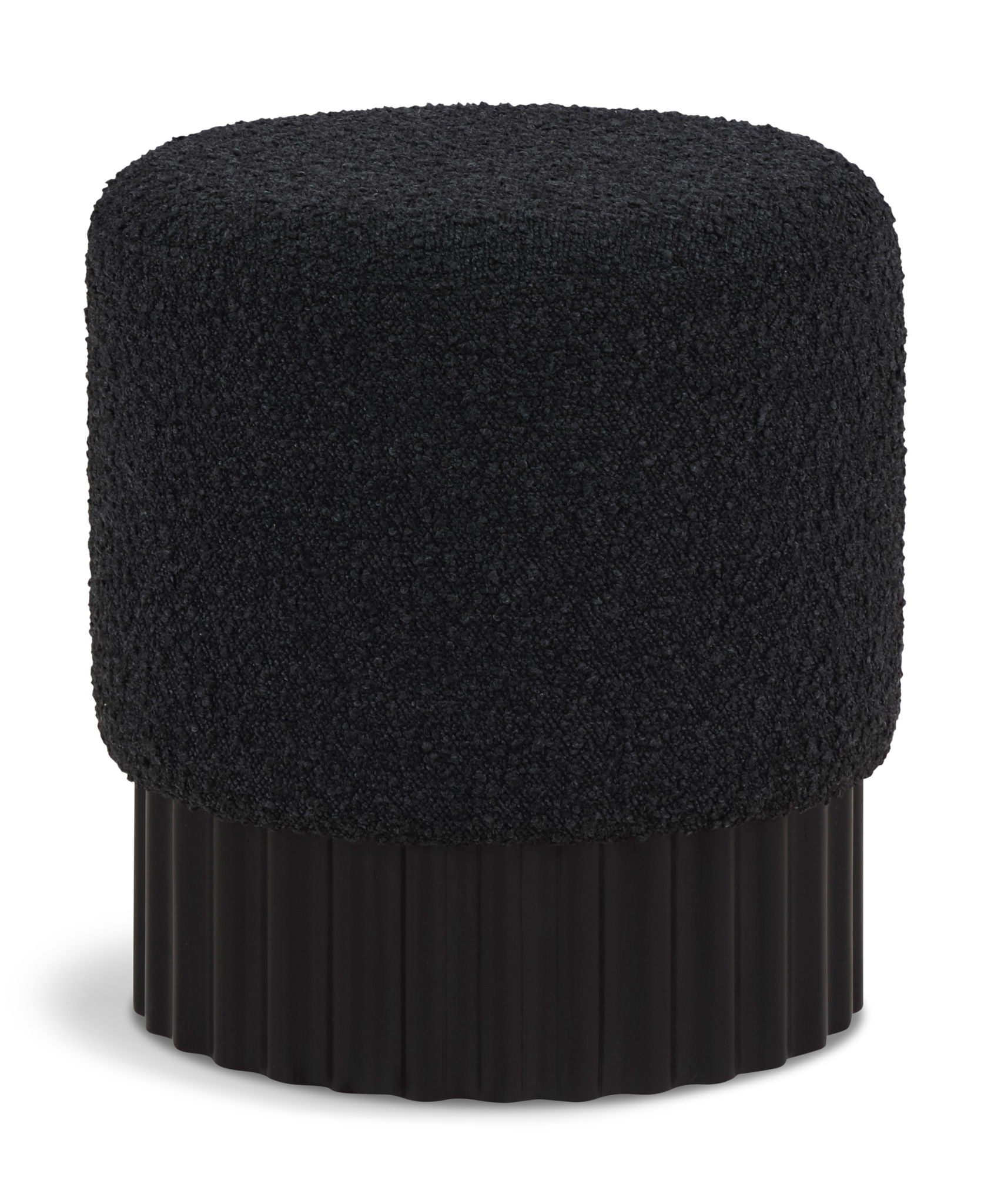 Veranda - Ottoman / Stool With Black Base