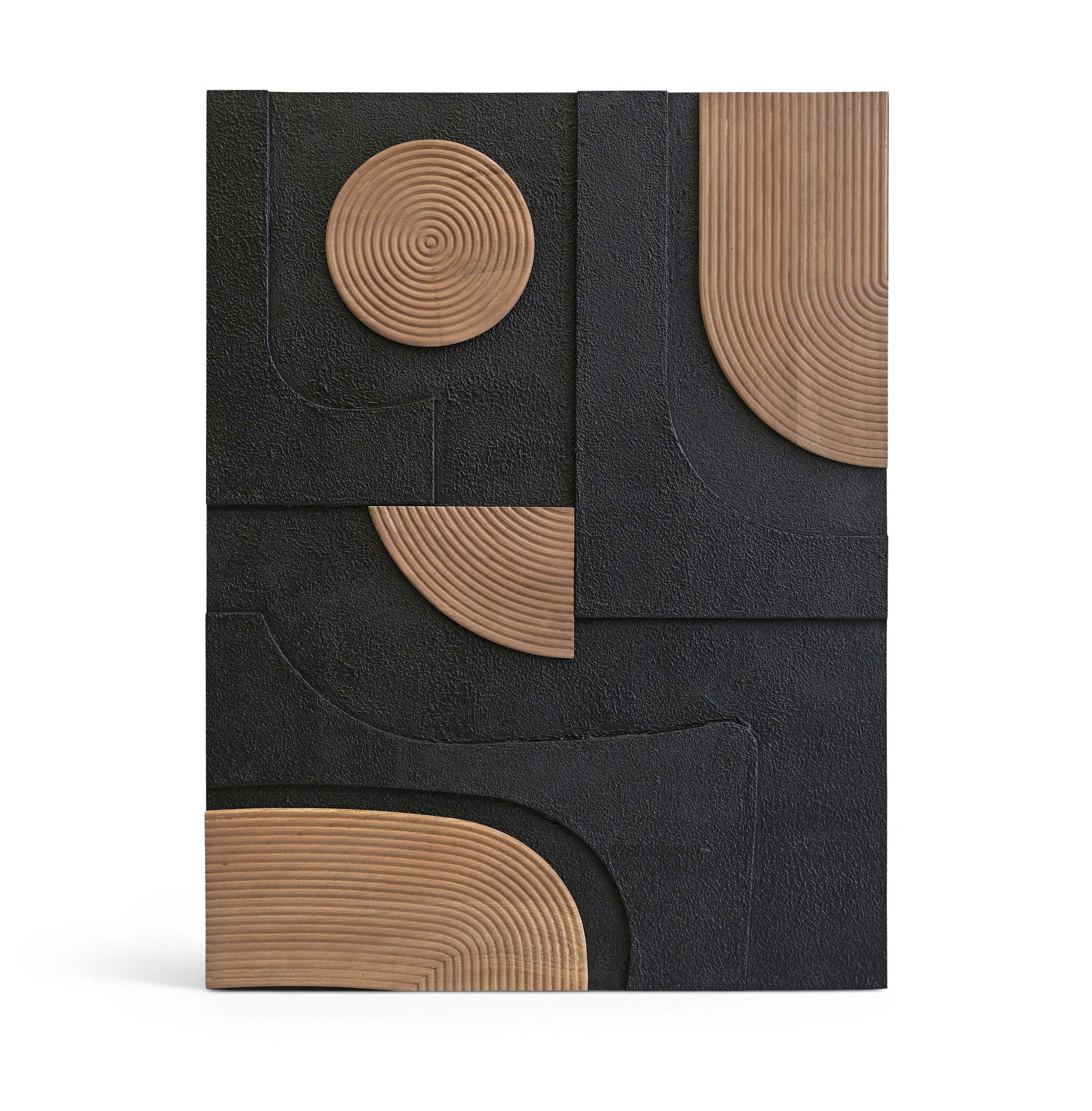 Element - Mango Wood Wall Decor - Black