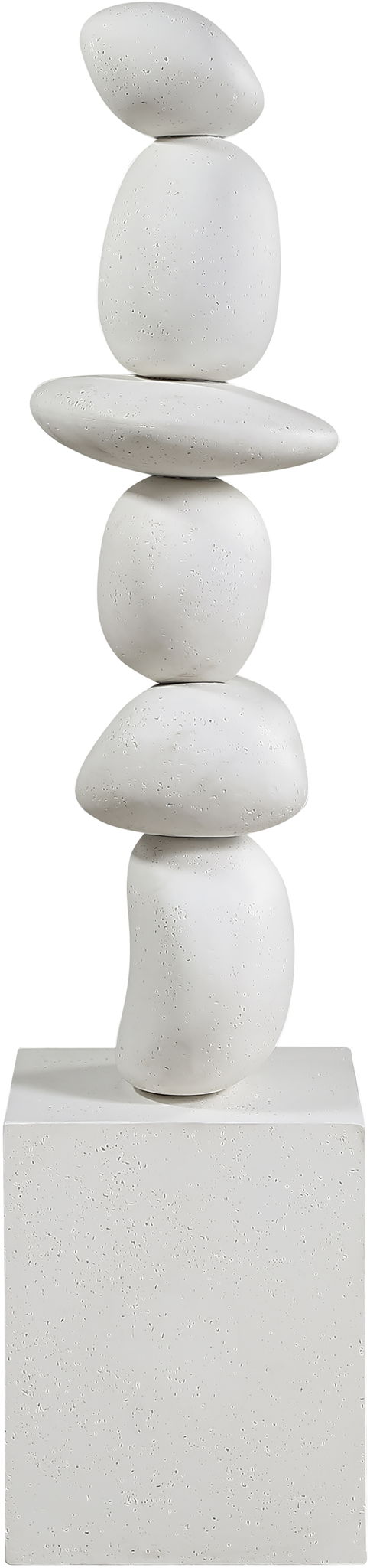 Torix Concrete Floor Sculpture — Cream or Travertine