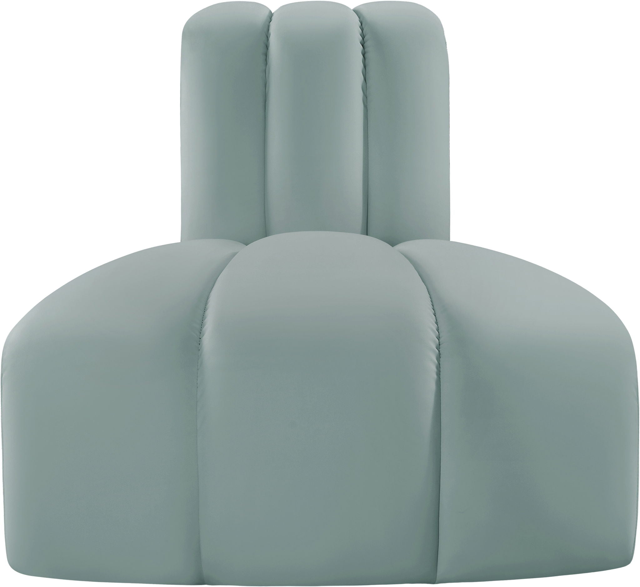 Arc - Faux Leather Reverse Corner Chair