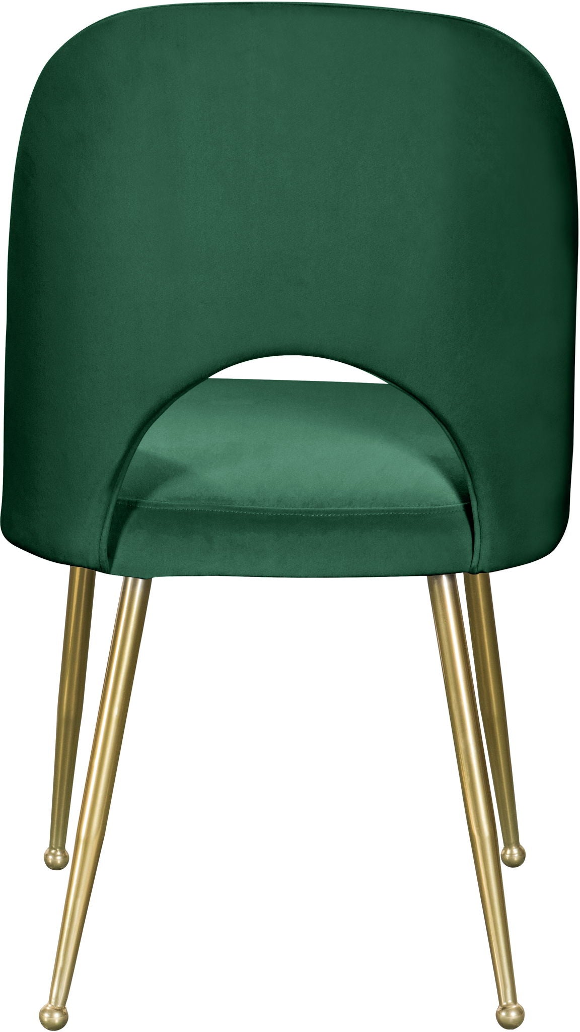 Logan - Dining Chair (Set of 2) with Gold Legs