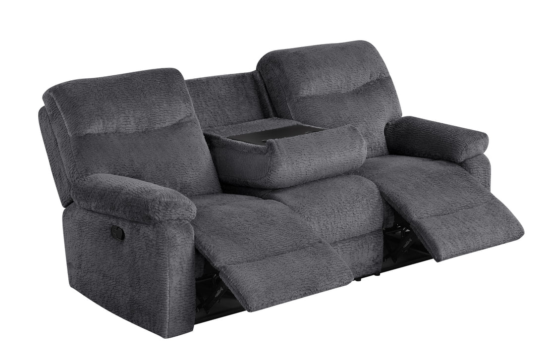 Bravo21 3PC Reclining Set — Drop-Down Table with Cupholders