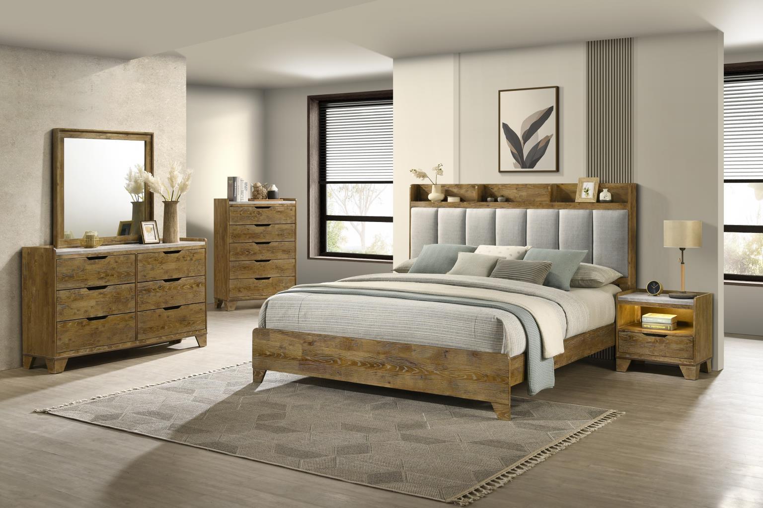 B275 - Dresser - Light Aspen Oak
