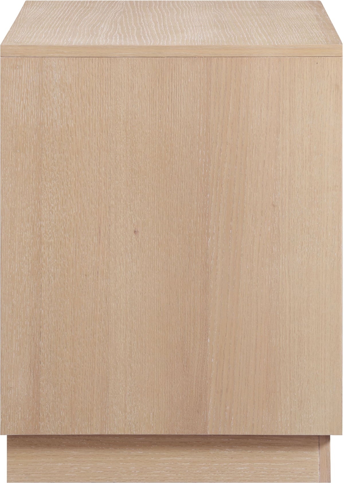 Compass Oak Veneer Nightstand — Black, Brown or Natural