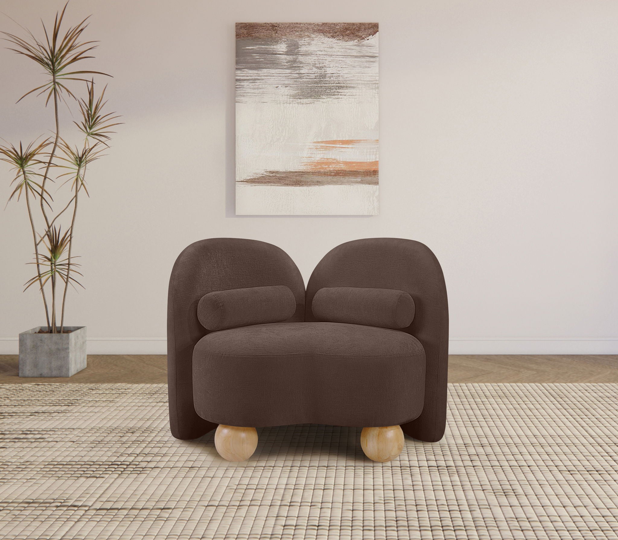 Daphne - Chenille Chair