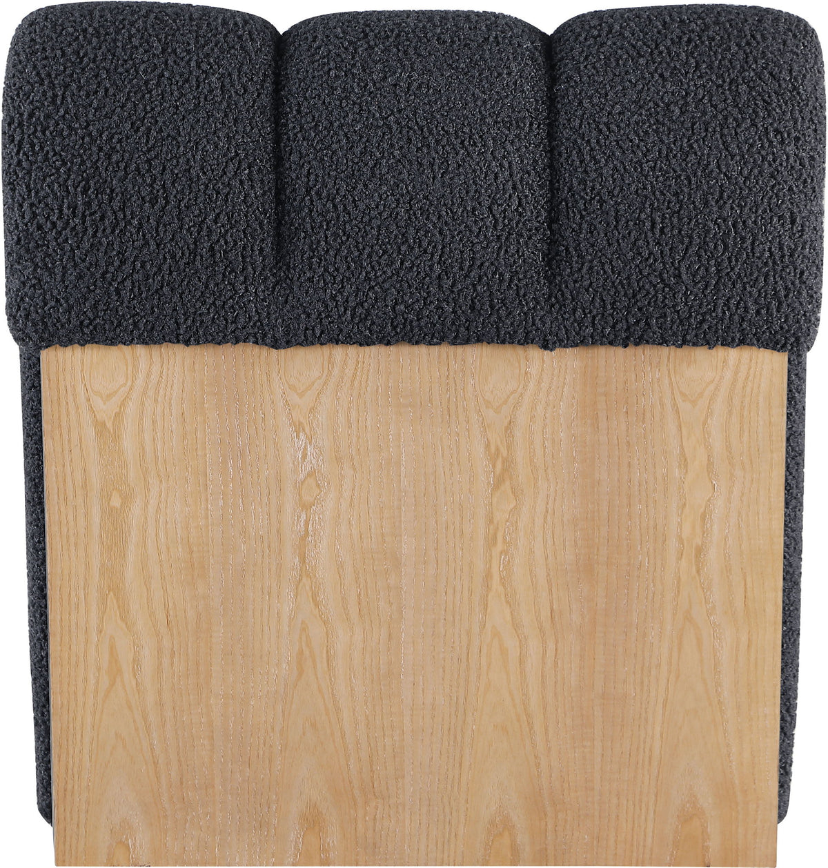 Swoon Faux Sheepskin Accent Chair — Natural Base