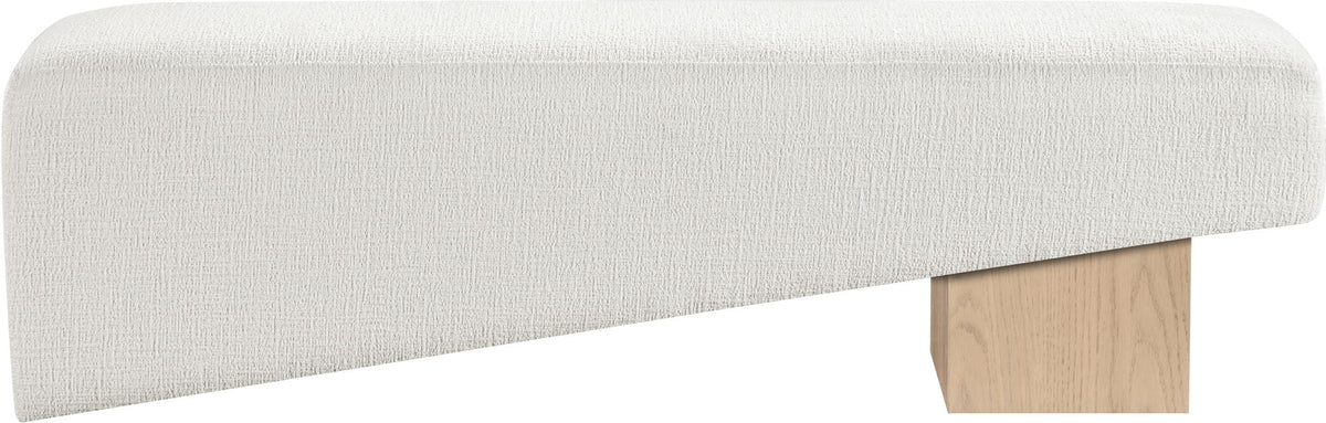 Alora - Bench with Light Brown Base