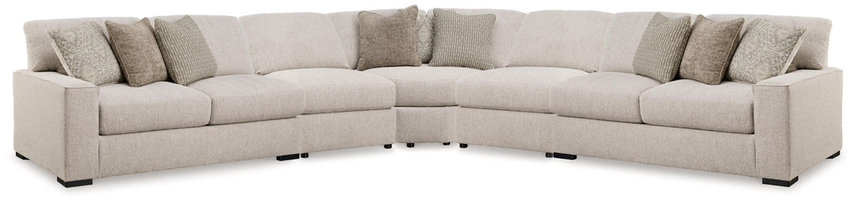 Ballyton Sand Sectional — 5-Piece Sectional