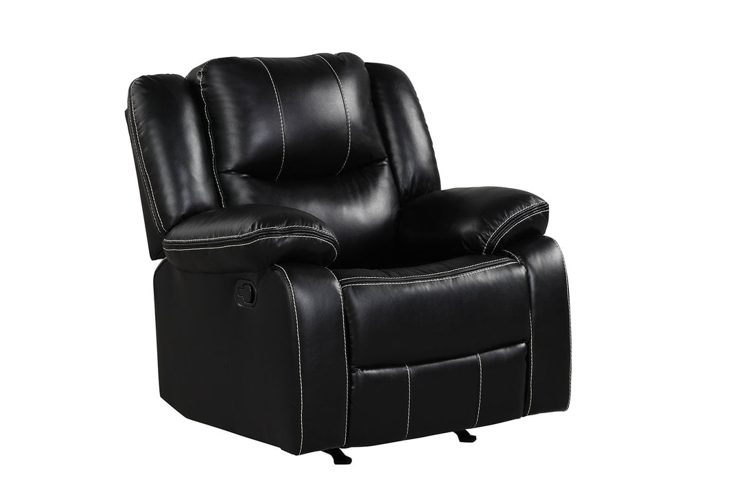 Carter 3PC Reclining Set — Drop-Down Table & Glider Recliner