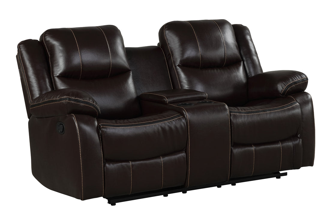 Carter 3PC Reclining Set — Drop-Down Table & Glider Recliner