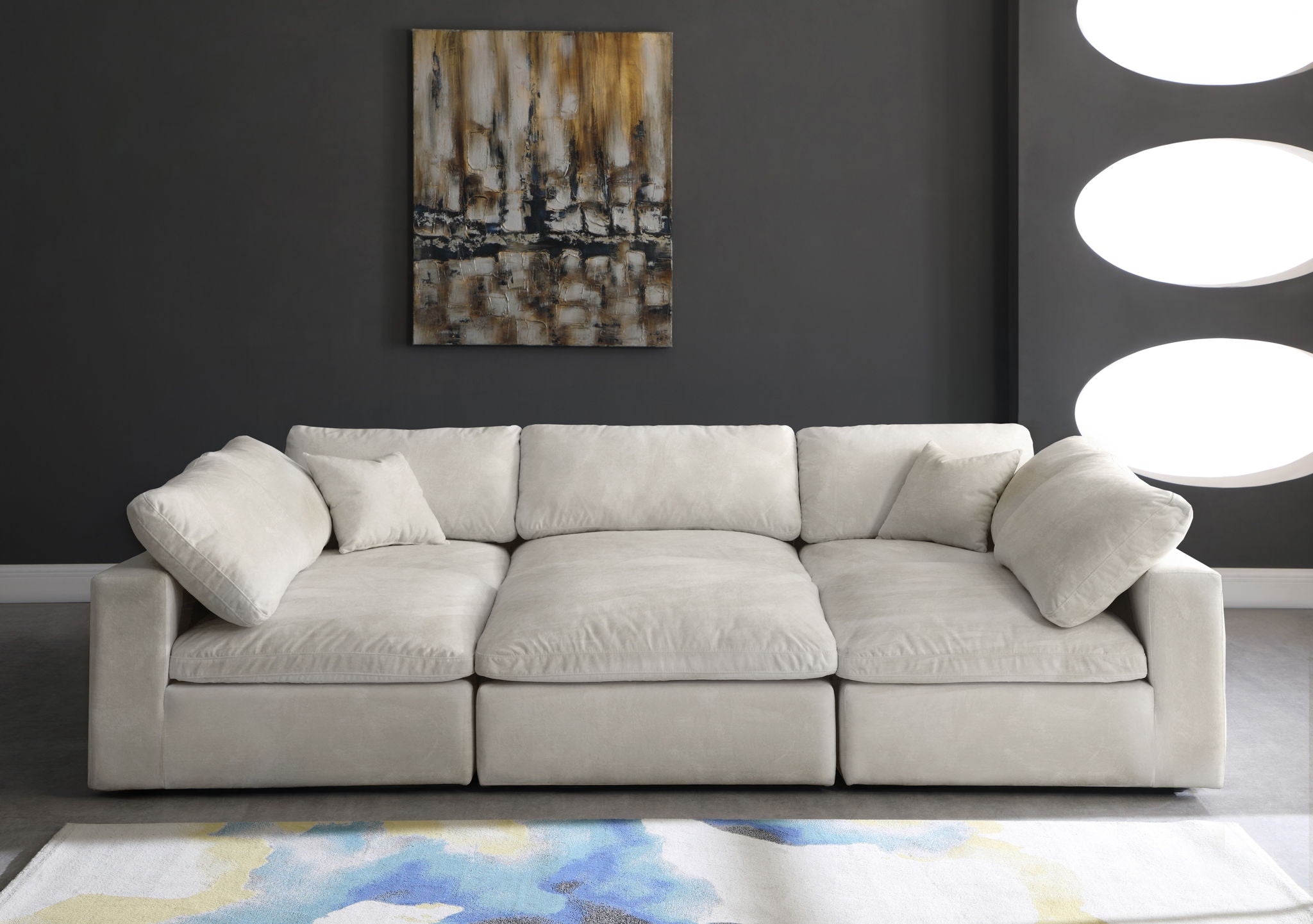 Cozy - 6 Piece Modular Sectional
