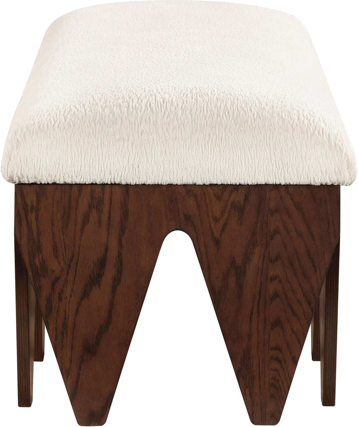 Altair - Bench with Dark Brown Base