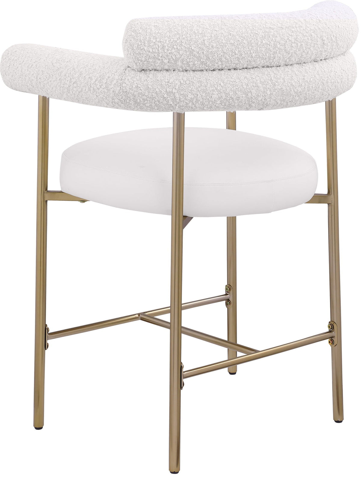 Blake - Counter Stool (Set of 2) with Bronze Legs