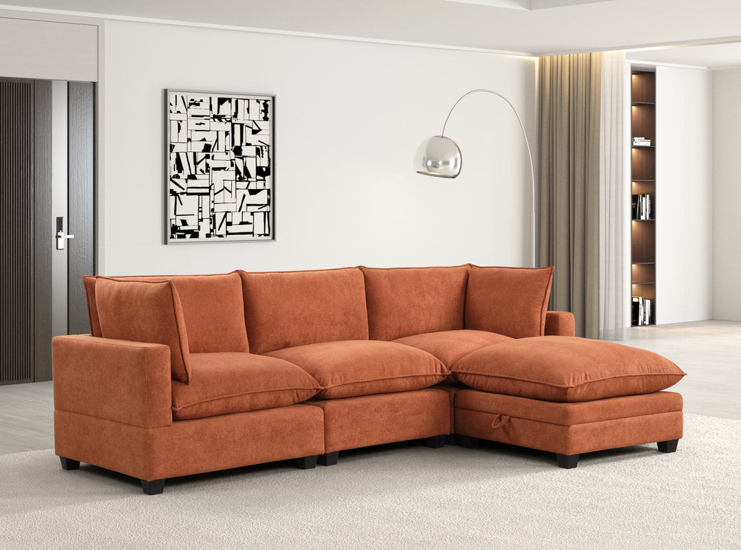 Cloud21 Modular Sectional — Stain-Repellent Performance Fabric