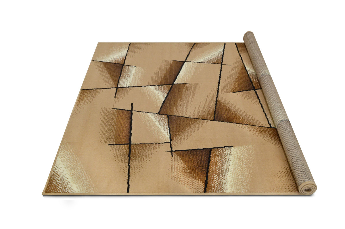 Contempo 41 Latte 5x7 Area Rug