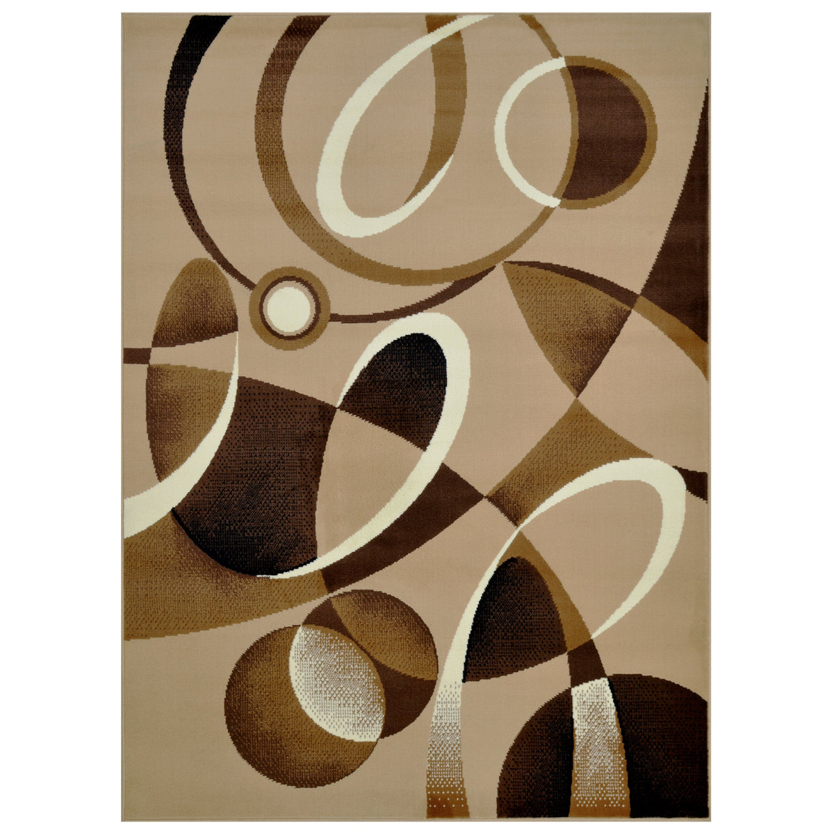 Contempo 45 Latte 5x7 Area Rug