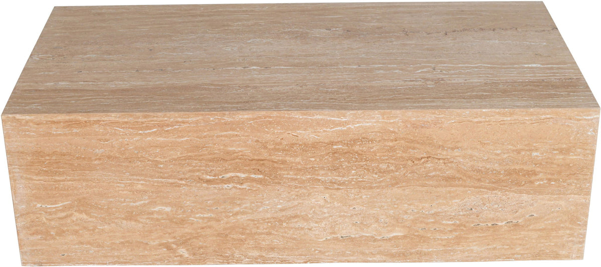 Bolzano - Marble & Travertine Table - Natural